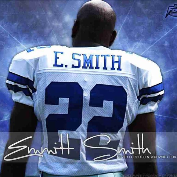 COWBOYS 22 EMITT SMITH JERSEY- NIKE NFL - BEST OFFER - $200 (Mooresville, NC) - Picture 5 of 5